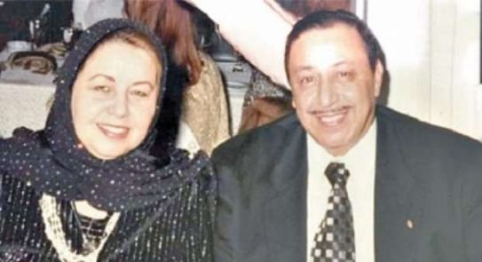 حماده إمام وزوجته ماجي الحلواني