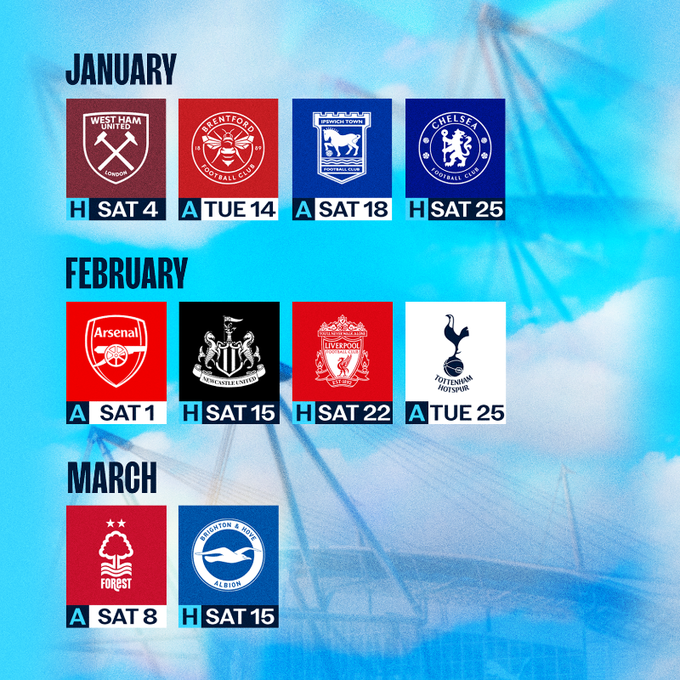 جدول مواعيد مباريات الدوري الإنجليزي2024-2025